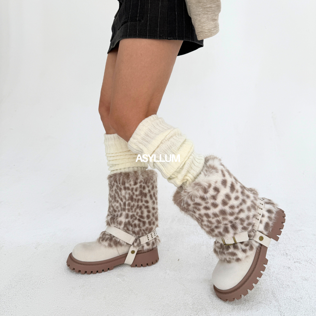 Aria 2-Way Fur Cuff Boots-11