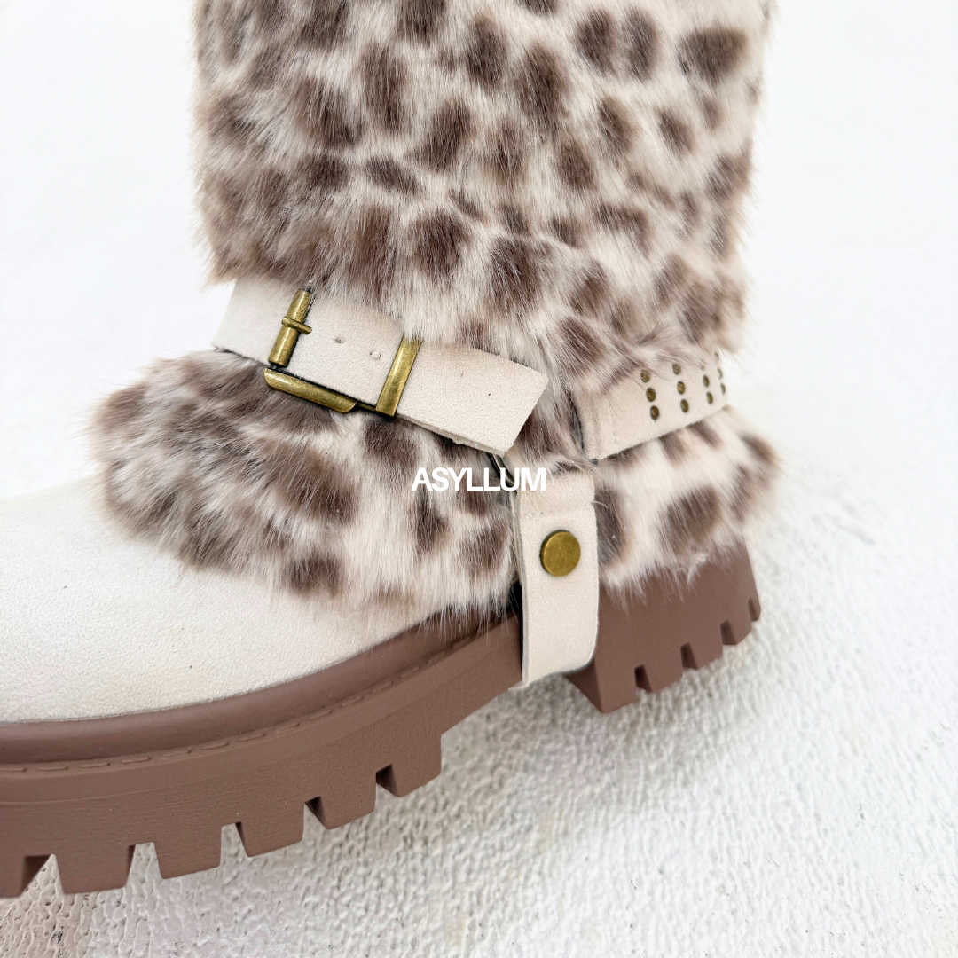 Aria 2-Way Fur Cuff Boots