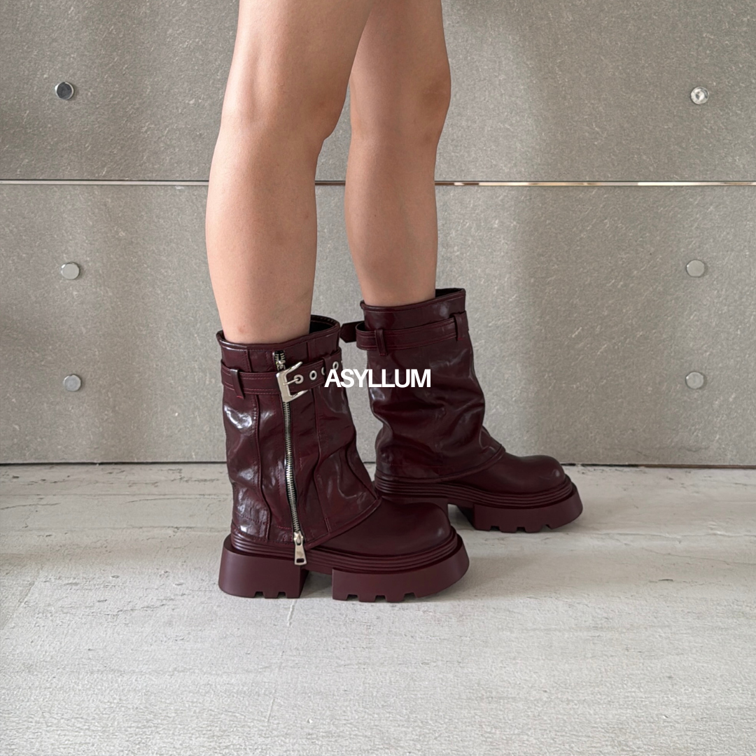 Ruby Fold Over Platform Boots-6
