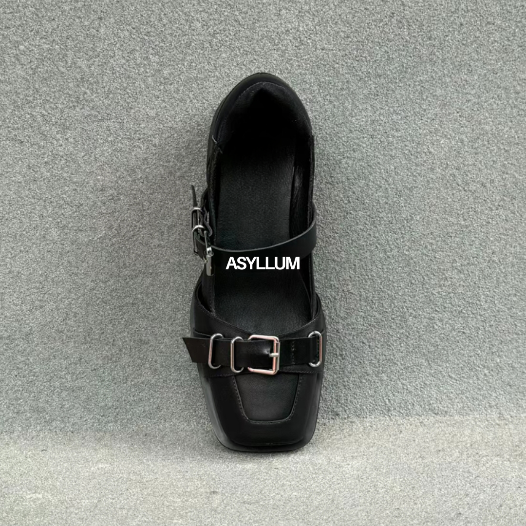 Mila Double Harness Loafers