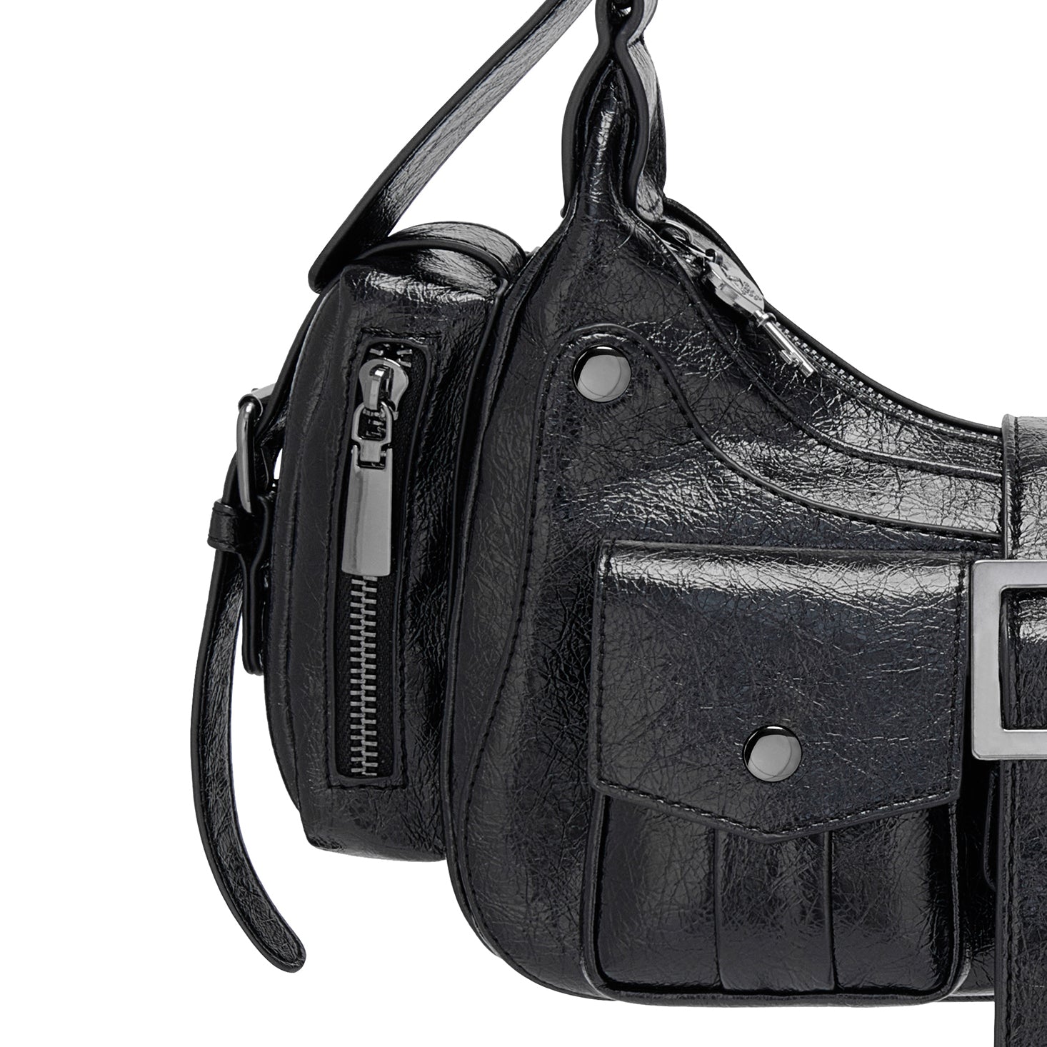 Delilah Studded Shoulder Bag-5
