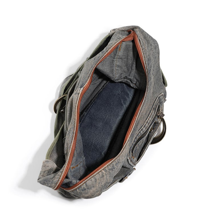 hobo bag interior storage compartment detail