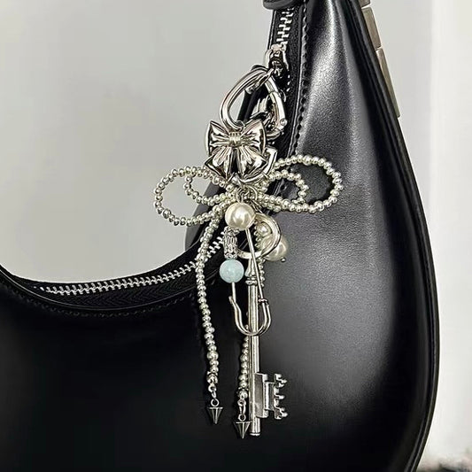 Isabella Key Bow Bag Charm