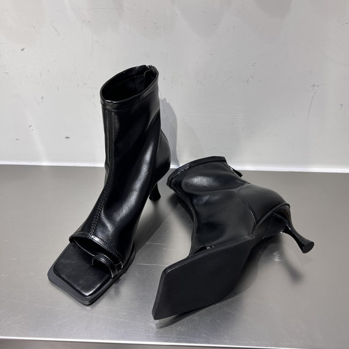 ASYM HEEL SANDAL SURREALIST XANADU
