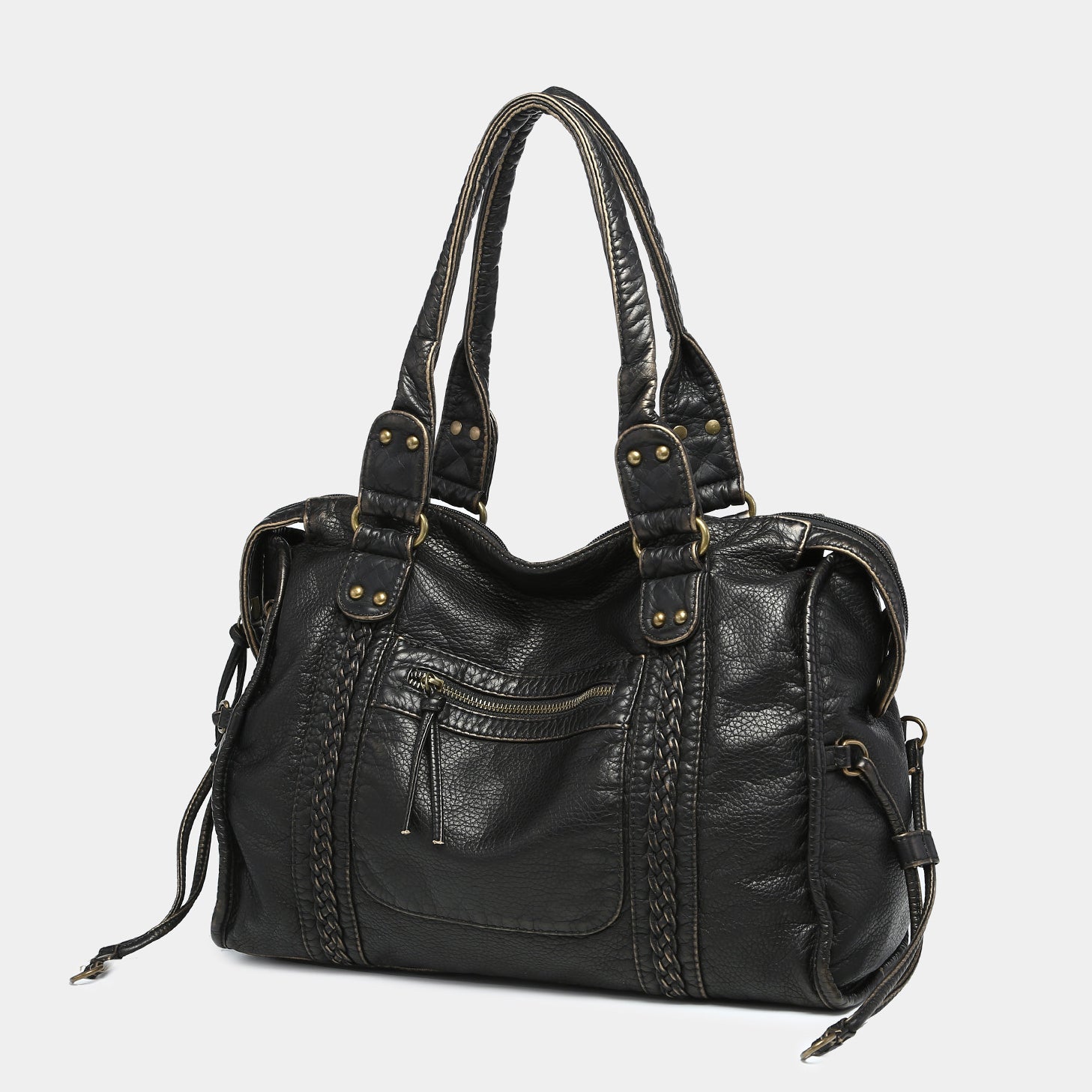 Dakota XL Tote Bag in Vintage Black-8