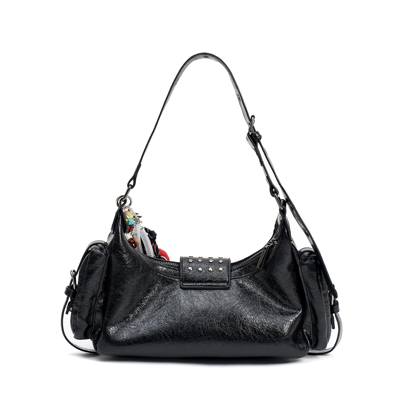 Delilah Studded Shoulder Bag-3