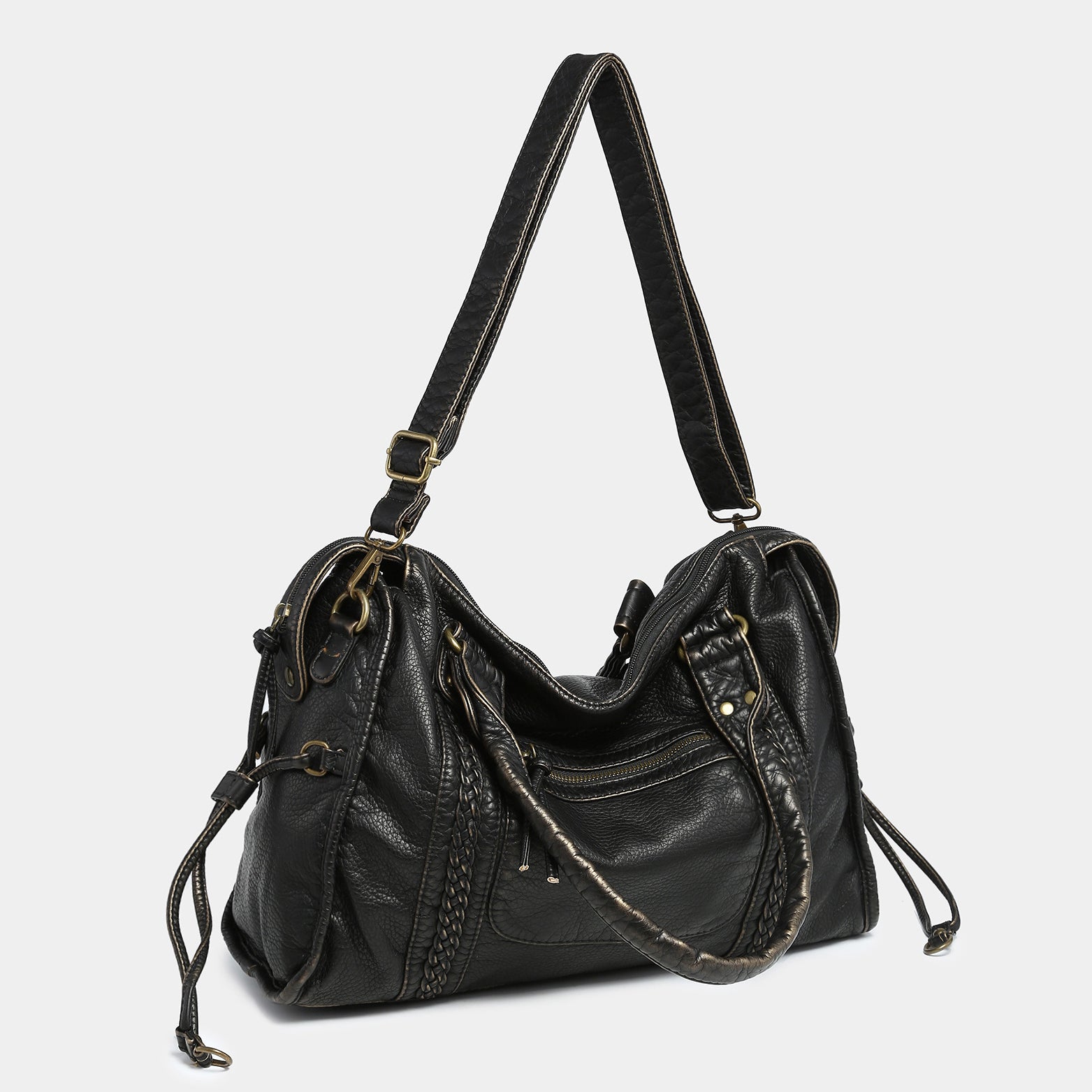 Dakota XL Tote Bag in Vintage Black