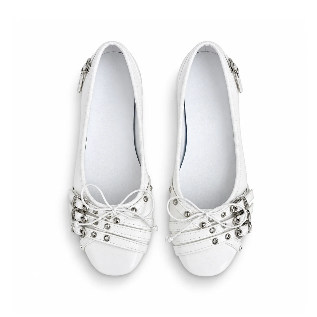 Nicolette Corset Ballet Flats-1
