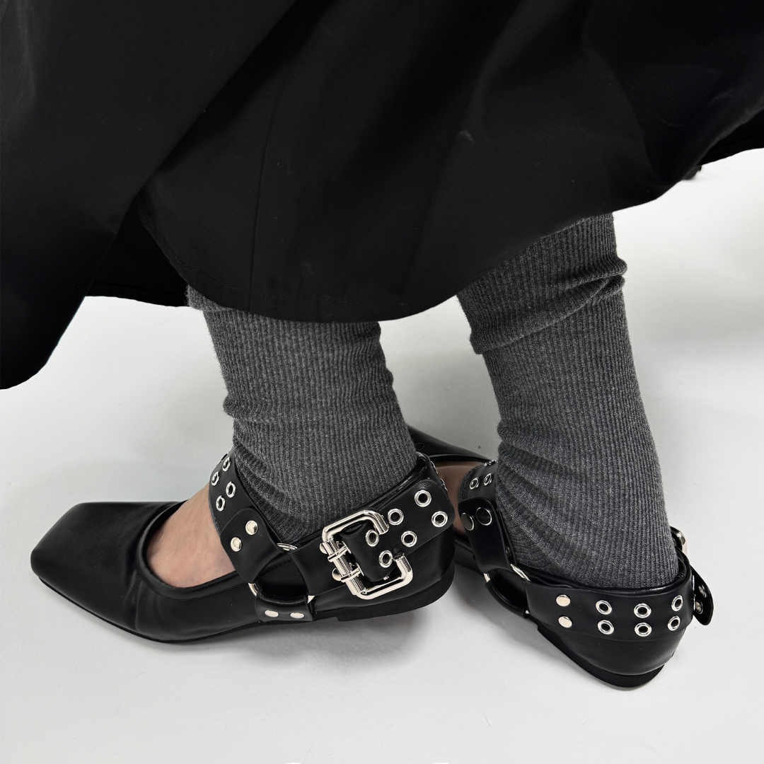 Gia Hardware Flats